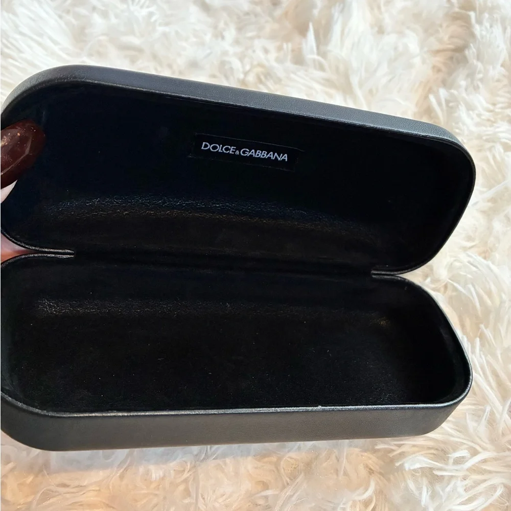 Dolce & Gabbana Elegant Black Eyewear Case